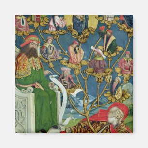 Der Baum von Jesse, aus dem Dom Altar, 1499 Magnet