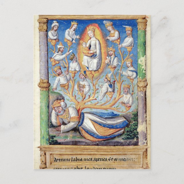Der Baum von Jesse Postkarte (Vorderseite)