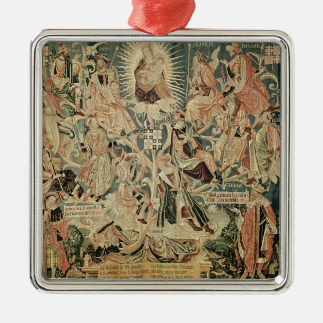 Der Baum von Jesse Silbernes Ornament (Vorne)