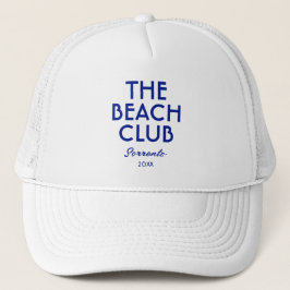 Der Beach Club Sorrento Vibranly Blue Custom Truckerkappe