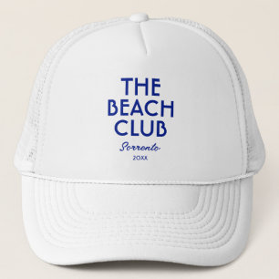 Der Beach Club Sorrento Vibranly Blue Custom Truckerkappe