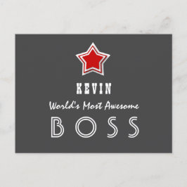 Der beeindruckendste Rote Star A1 Postkarte