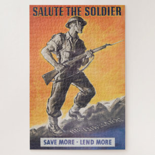 Der Befreier. Neudruck des britischen Kriegsposter