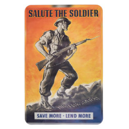 Der Befreier. Neudruck des britischen Kriegsposter Magnet