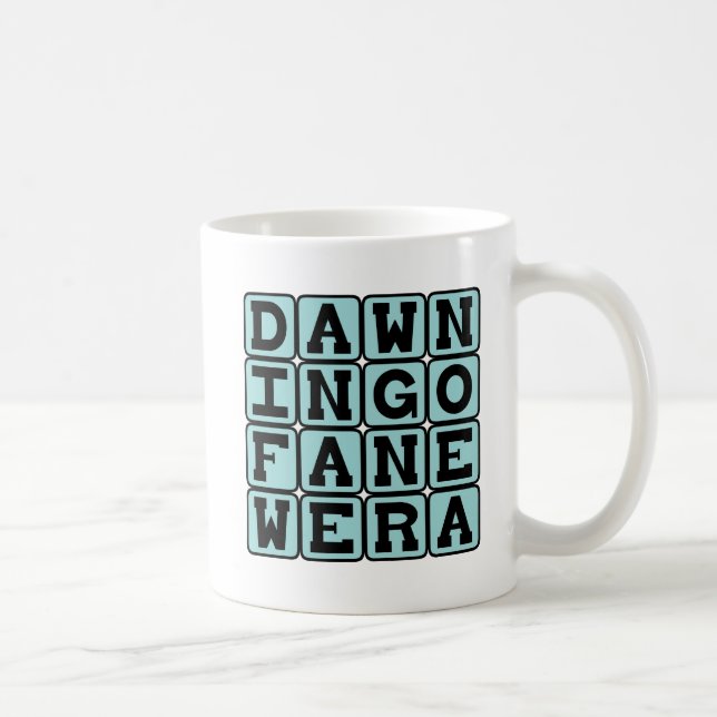 Der Beginn einer neuen Ära, ein großartiger Anfang Kaffeetasse (Rechts)