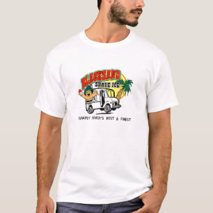 Der Behälter der Blacksand Rasur-Eis-Männer T-Shirt