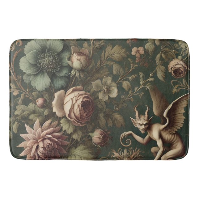 Der beleuchtete Watcher - gotische Viktorianisch Badematte (Vorderseite)