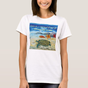 Der Bella der Frauen+Leinwand Flowy Kreis-Spitze, T-Shirt