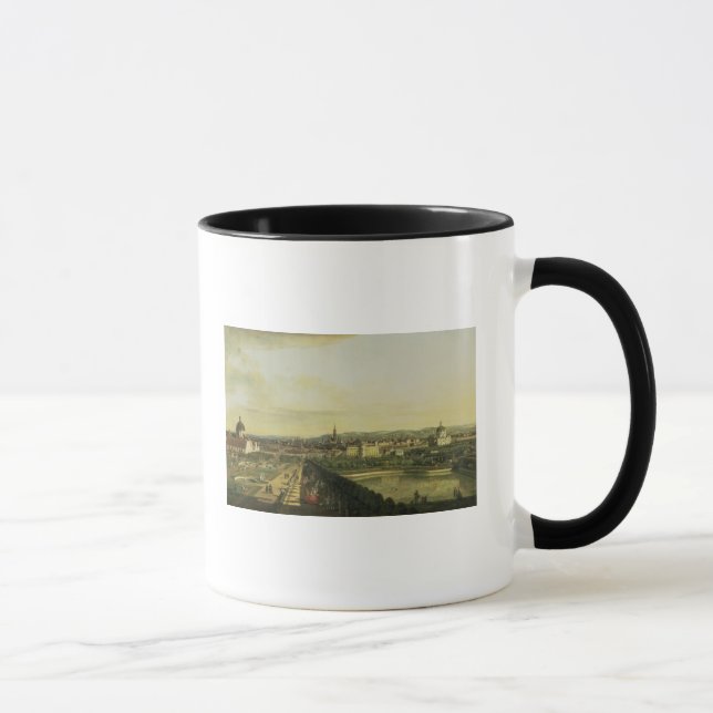 Der Belvedere von Gesehen, Wien Tasse (Rechts)