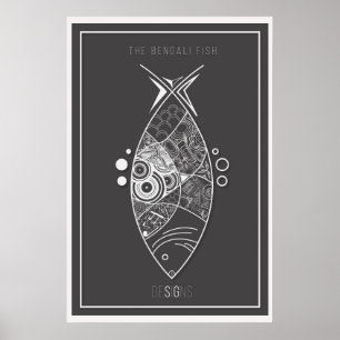 Der bengalische Fischdoodle Poster