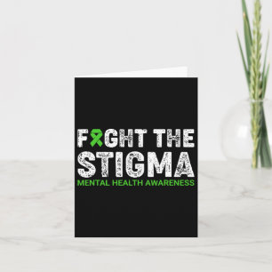 Der Berater des Stigma Mental Health Awareness War Karte