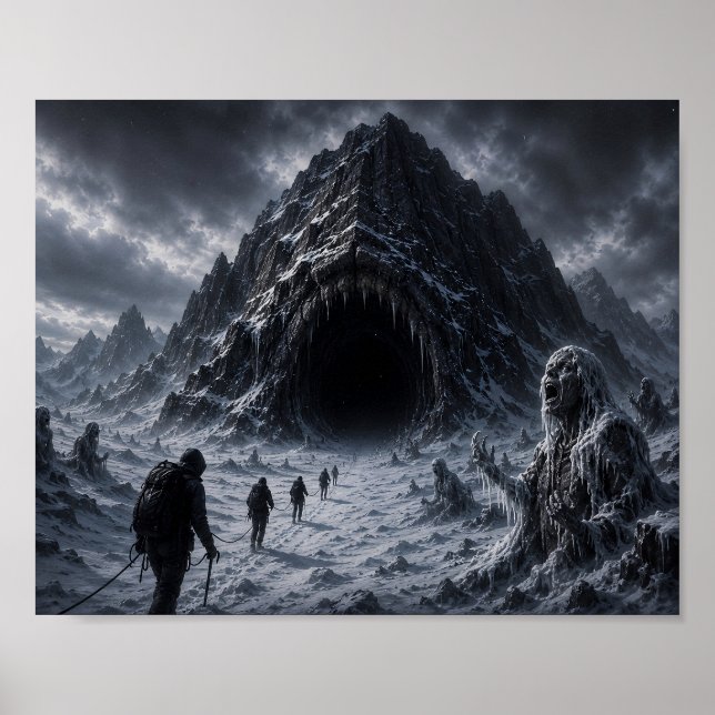 Der Berg, der den Klang frisst Poster (Vorne)