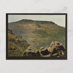 Der Berg der Seligpreisungen, (d.h. Kapernaum, Isr Postkarte