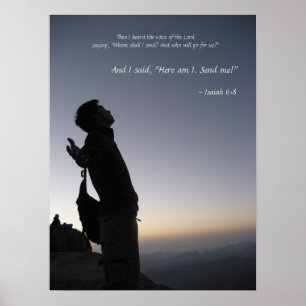 Der Berg Sinai Poster