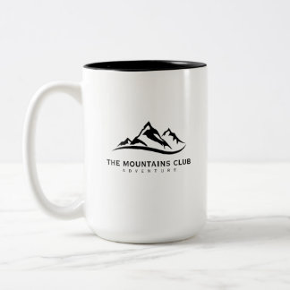 Der Bergklub Zweifarbige Tasse