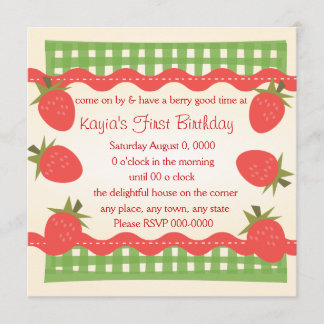 Der Berry-Korb Einladung