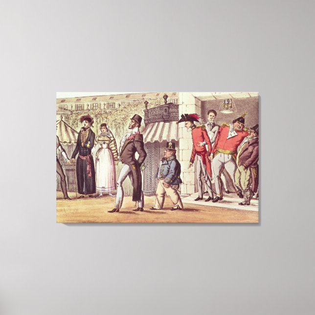 Der Beruf von Paris Leinwanddruck (Vorderseite)