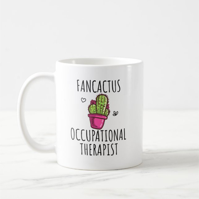 Der Berufstherapeut Funny Gift Idee Kaffeetasse (Links)
