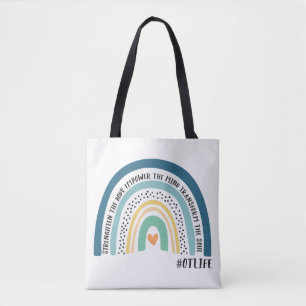 Der Berufstherapeut stärkt den Körperregenbogen Tasche