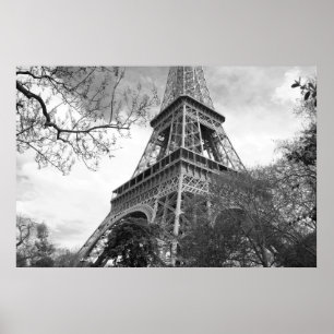 Der berühmte Turm auf der Leinwand Poster