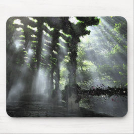 Der beschattete Pfad (Mousepad) Mousepad
