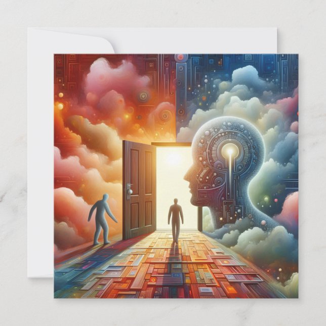 Der bescheidene Gelehrte Karte (Vorderseite)