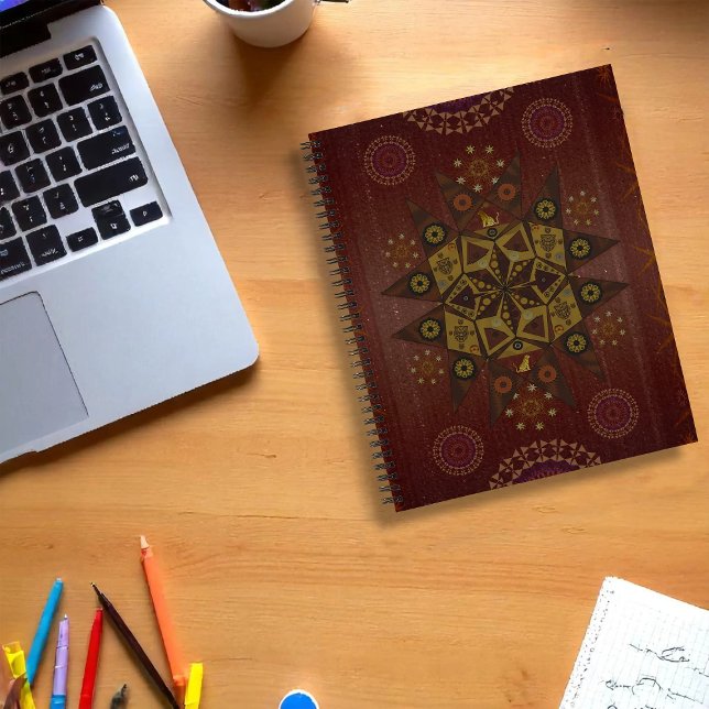 Der Beschützer der Rechtschaffenheit des Geo tantr Notizbuch (Von Creator hochgeladen)