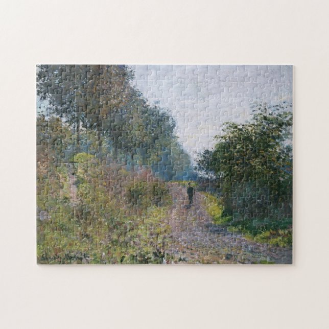 Der beschützte Weg Monet Fine Art (Horizontal)