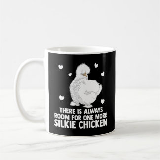 Der Besitzer der Seidenhühner hat immer Platz für  Kaffeetasse