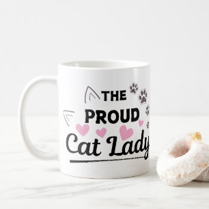 Der Besitzer der stolzen Katze Lady Pet Kaffeetasse