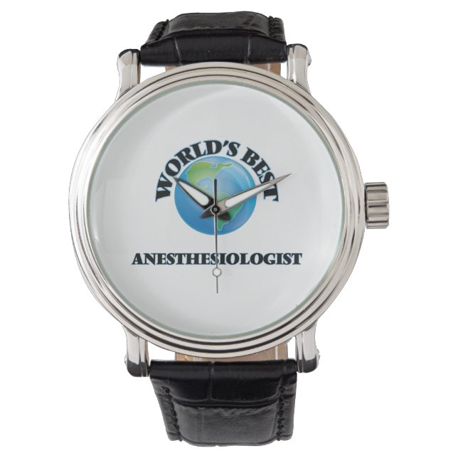 Der beste Anästhesiologe der Welt Armbanduhr (Vorderseite)