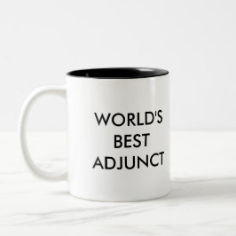 Der beste Anhang der Welt Zweifarbige Tasse