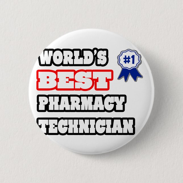 Der beste Apotheker der Welt Button (Vorderseite)