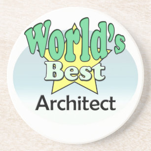 Der beste Architekt der Welt Getränkeuntersetzer