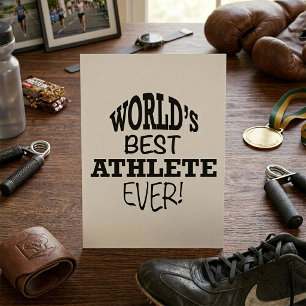 Der beste Athlet der Welt Einladung