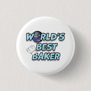 Der beste Bäcker der Welt Button
