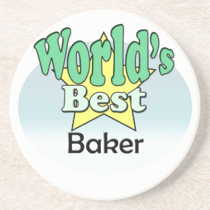 Der beste Bäcker der Welt Getränkeuntersetzer