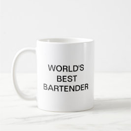 Der beste Barkeeper der Welt Kaffeetasse