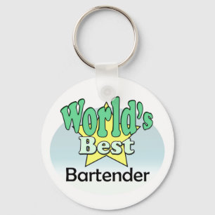 Der beste Barkeeper der Welt Schlüsselanhänger