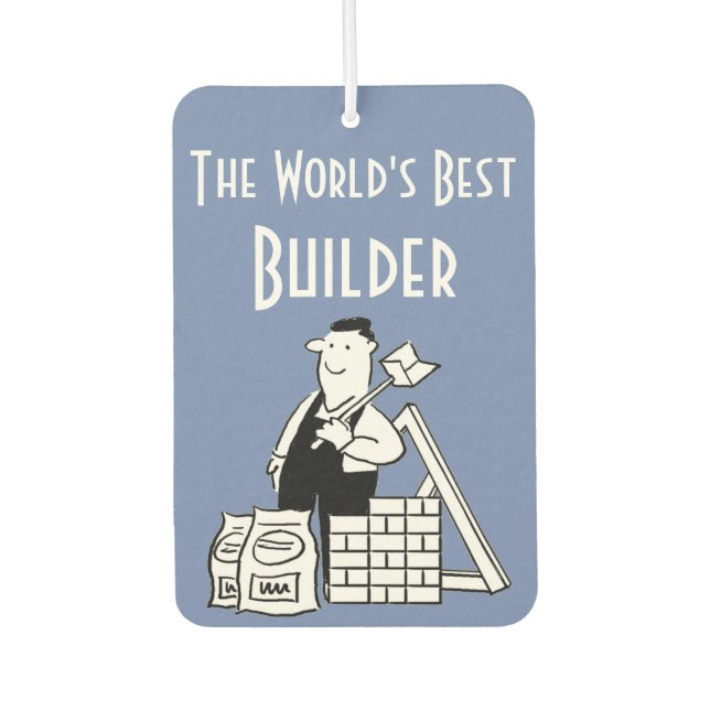 Der beste Bauer der Welt Autolufterfrischer (Vorderseite)