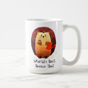 Der beste Bonus-Vater der niedlichen Igel Animal W Kaffeetasse