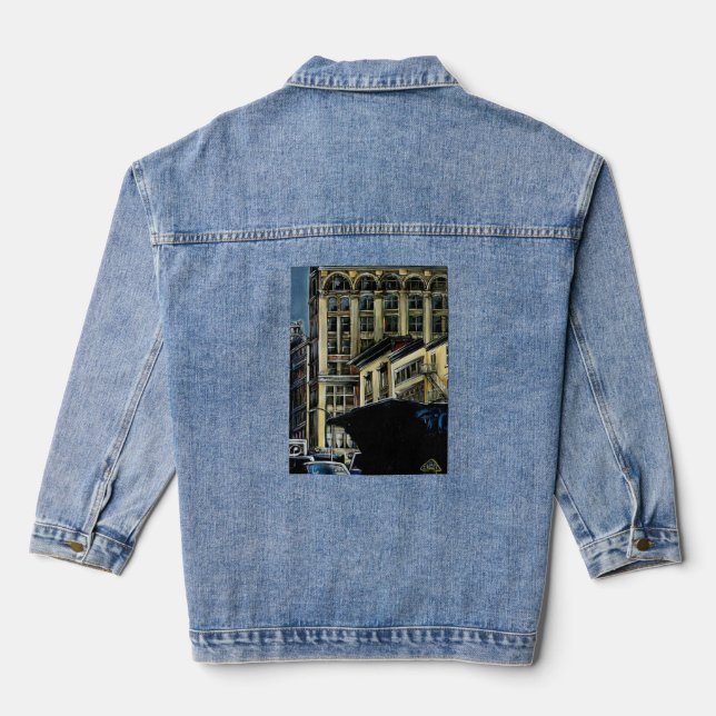 Der beste Broadway Jeansjacke (Rückseite)