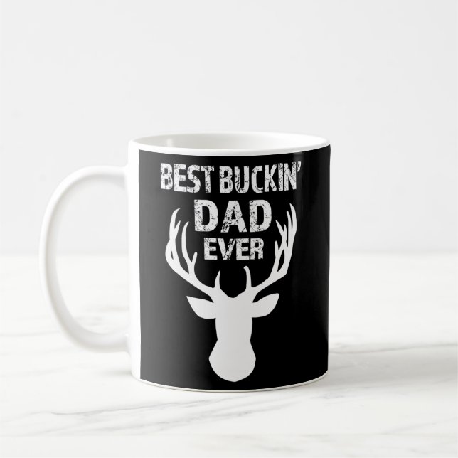 Der beste Buckin-Vater für Männer Kaffeetasse (Links)