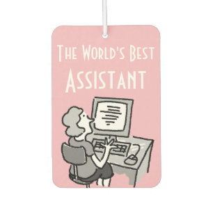 Der beste Büroassistent der Welt Autolufterfrischer