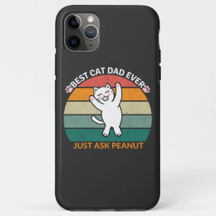 Der beste Cat Vater, der jemals Erdnuss Gefragt ha Case-Mate iPhone Hülle