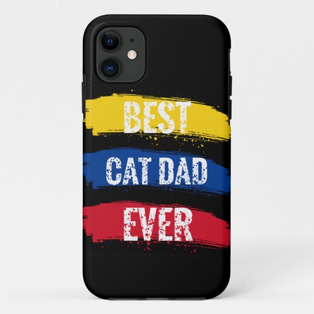 Der beste Cat-Vater der Welt Case-Mate iPhone Hülle (Rückseite)