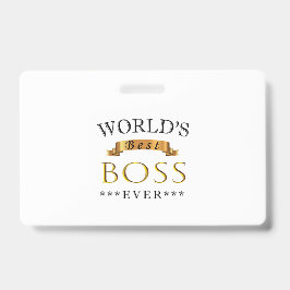 Der beste Chef der Welt Ausweis