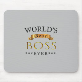 Der beste Chef der Welt Mousepad
