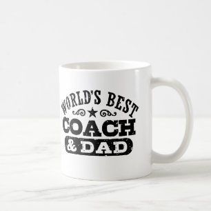 Der beste Coach und Vater der Welt Kaffeetasse
