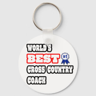Der beste Cross Country Coach der Welt Schlüsselanhänger